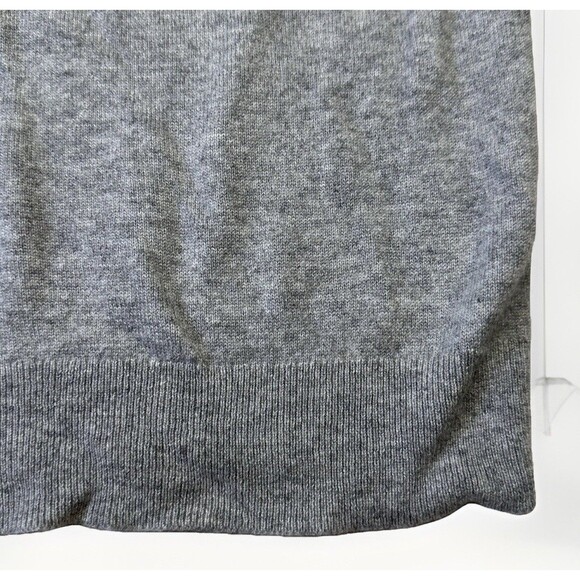 Everlane The Cashmere Crew Sweater Gray Women’s Size M Soft Lightweight Knit - Picture 2 of 5